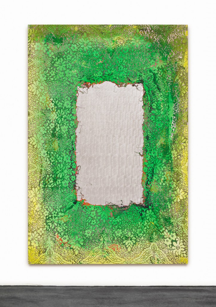 Summer lawn, 2013. Painting - Acrylic on canvas. Courtesy of the gallery.