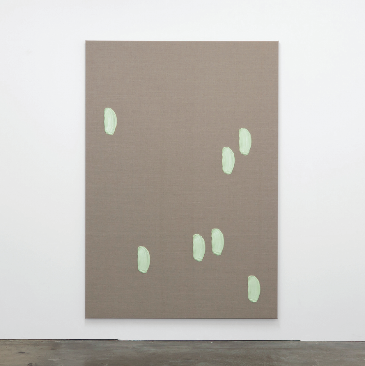 Peter Mohall, Untitled (Brushstrokes Painting), 2014. Courtesy of the artist.